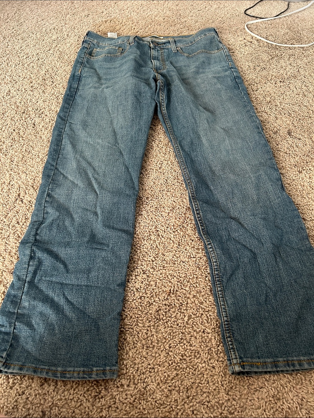Levi's Blue Men's Straight-Leg Jeans
